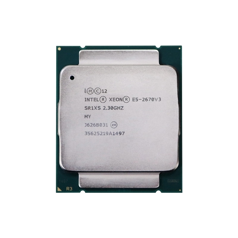   E5 2670 V3, 2.3GHz, 12 ھ, LGA 2011-3 SR1XS..